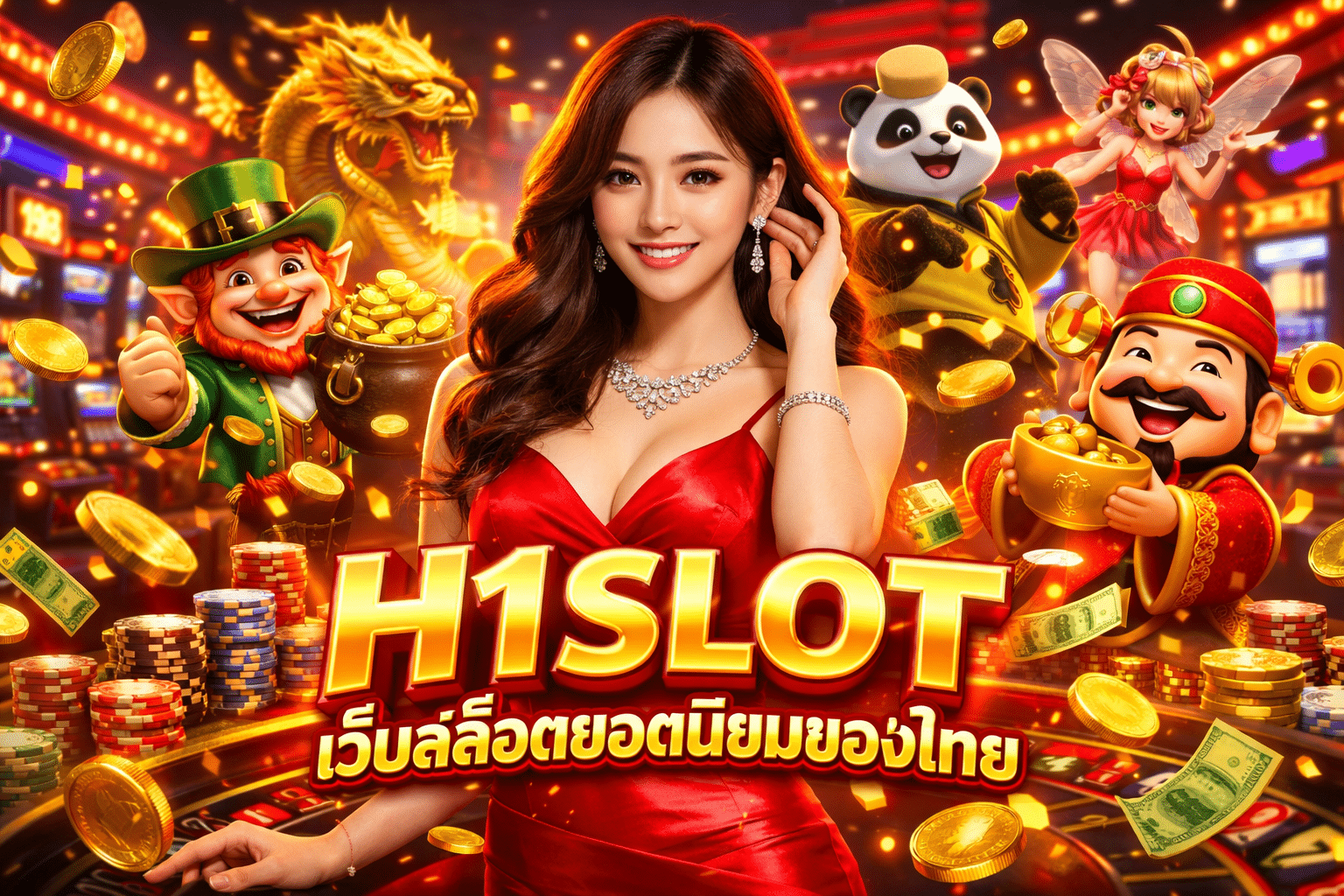 H1SLOT เว็บเกมสล็อตยอดนิยมของไทย ปี 2026 แตกง่าย จ่ายจริง